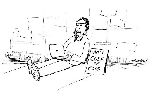 Will code for food