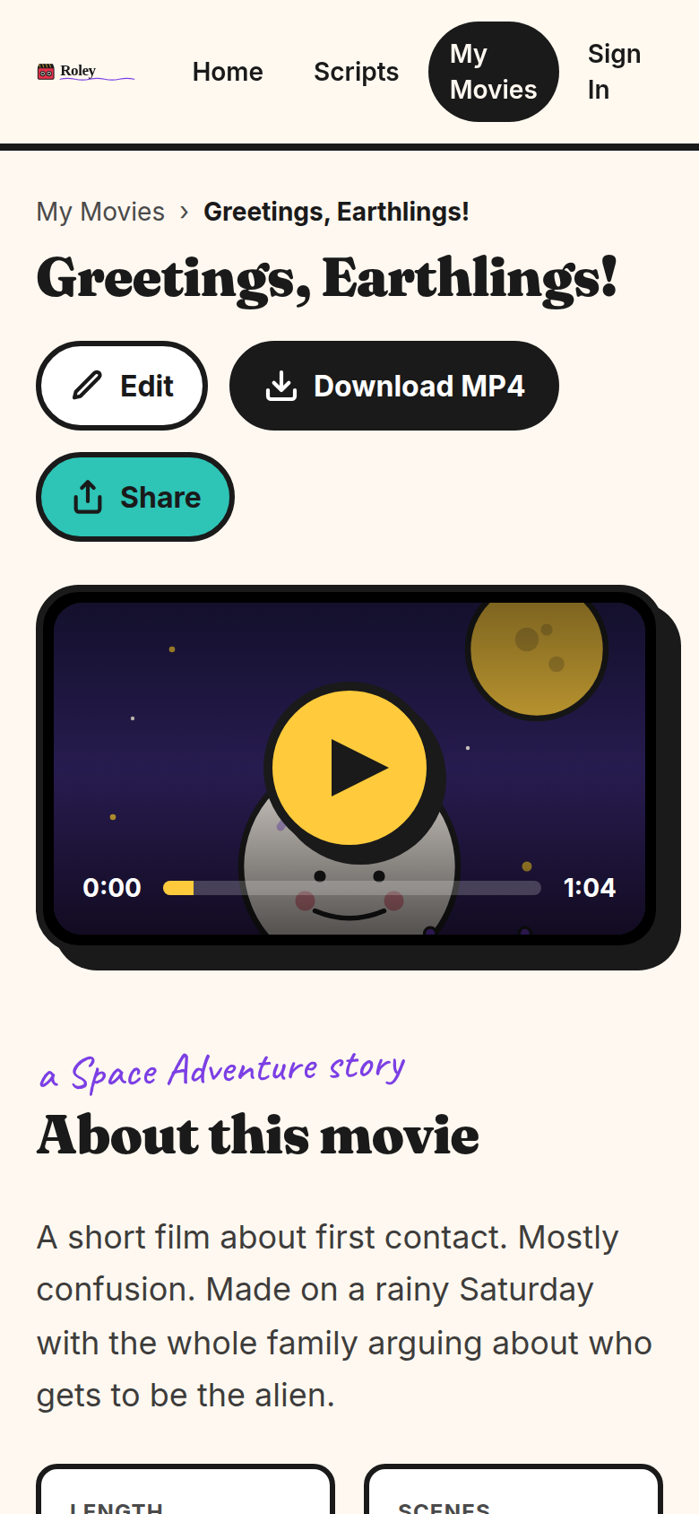 Roley — Make a Movie! screenshot 8