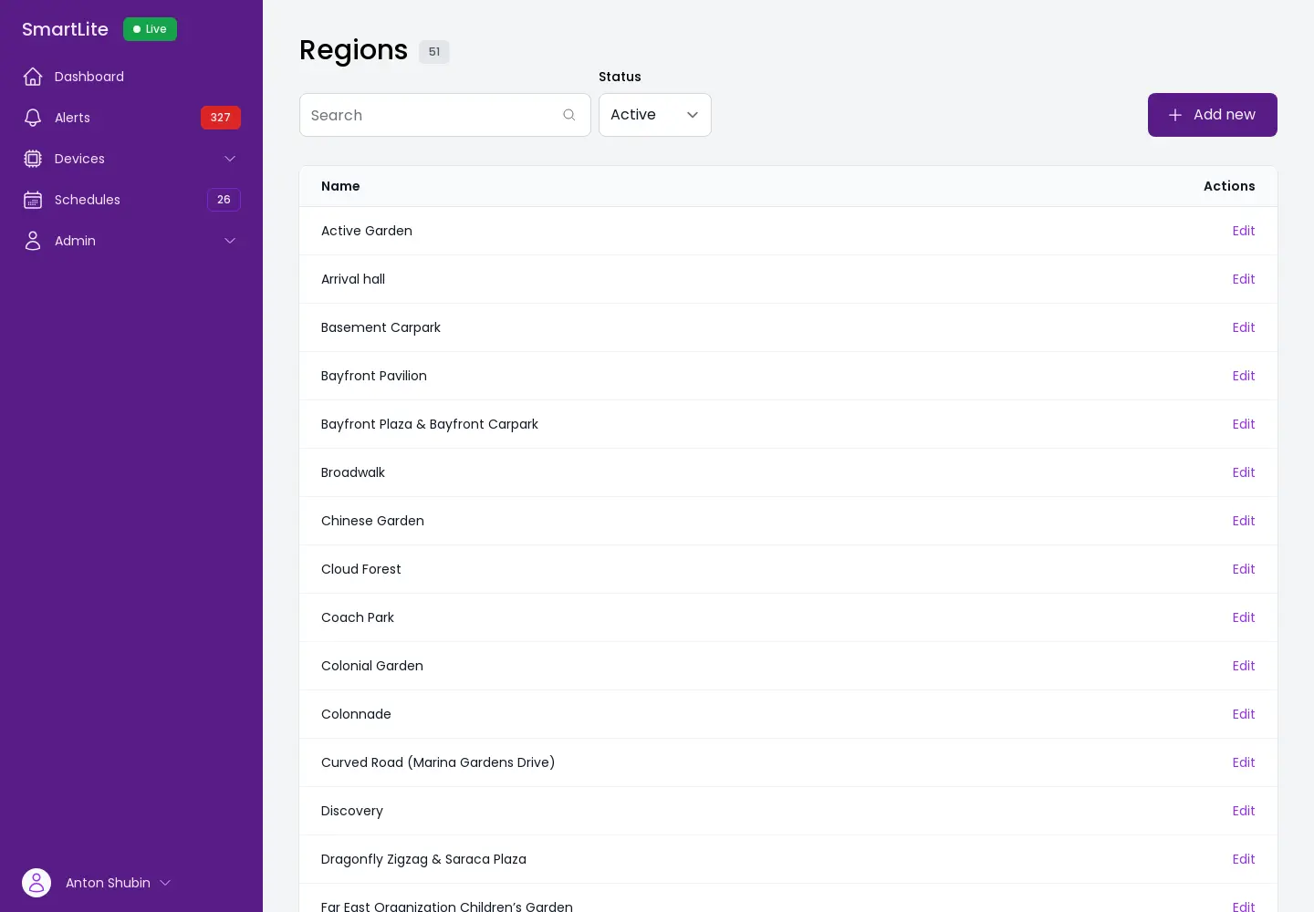 Regions